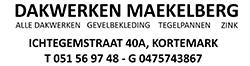 Logo dakwerken Maekelberg